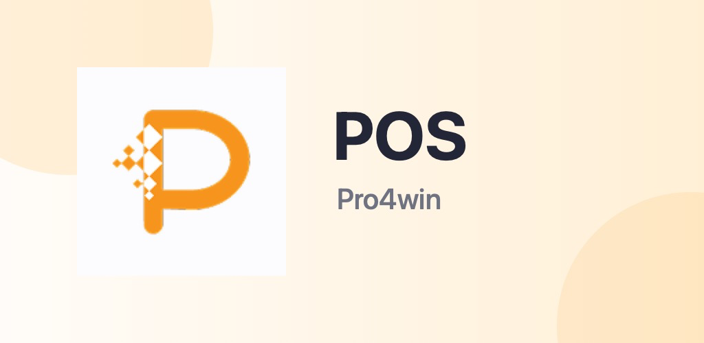 Anúncio da aplicação POS Pro4win